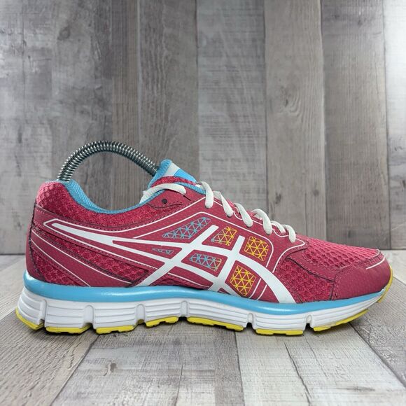 Asics GEL Chase Womens Size 8 Running Shoes Sneakers Trainers Low Top Pink T3A7Q - Picture 7 of 11